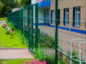 3D заборы для детского сада 80 метров фото в Черустях